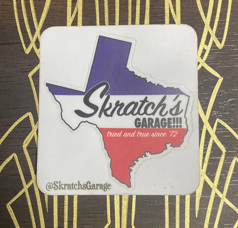 Red, White, and Blue Texas Sticker